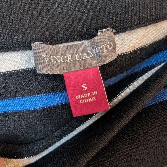 Vince Camuto Stripe Knit Pencil Skirt Size Small - Picture 3 of 4